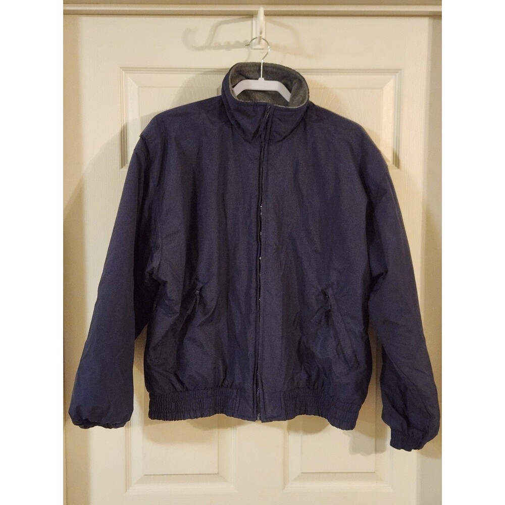 Big Mac Authentic Workwear Men Size Medium Workwear Blue WindBreaker Jacket